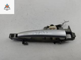 ручка наружная передняя левая Peugeot 407 1 поколение 2005, 2.0 л., дизель, МКПП, серый, универсал, 9653401680