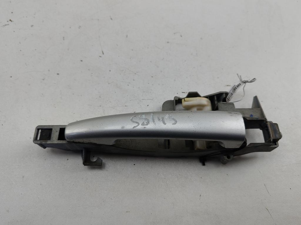 ручка наружная передняя левая Peugeot 407 2005, 2.0 л., дизель, МКПП, серый, универсал, 9653401680