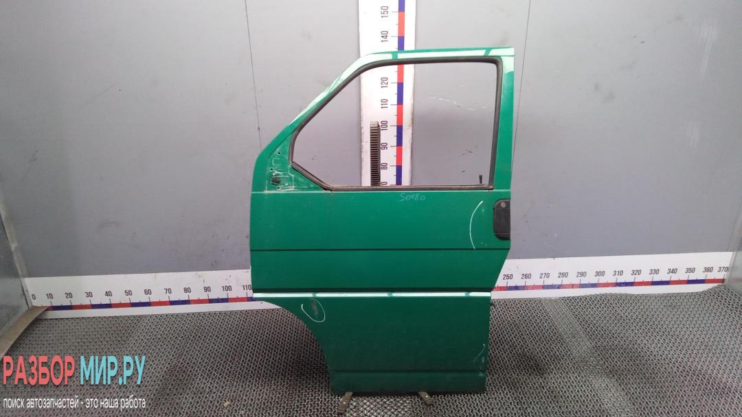 дверь передняя левая Volkswagen Transporter T4 2002, 2.5 л., дизель, МКПП, микроавтобус - фото №1