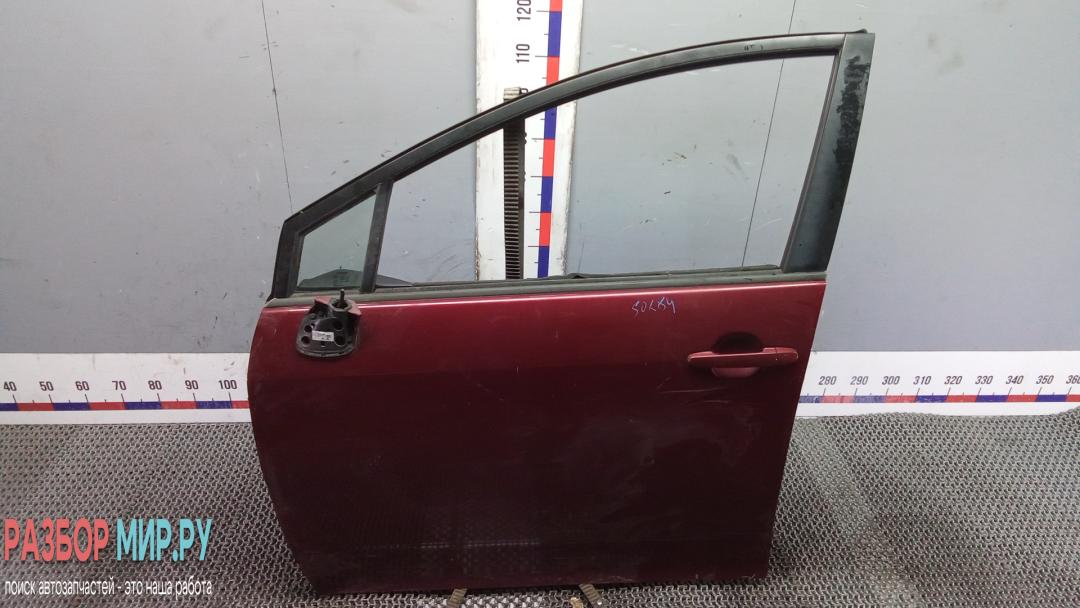 дверь передняя левая Toyota COROLLA VERSO 2005, 1.6 л., бензин, МКПП, минивэн - фото №1