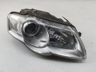 фара правая Volkswagen Passat B6 2007, 2.0 л., дизель, МКПП, чёрный, универсал, 3C0941006Q