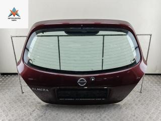крышка багажника Nissan Almera N16 [рестайлинг] 2005, красный, хетчбэк 5 дв.