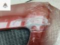 бампер передний Nissan Almera N16 [рестайлинг] 2005, бензин, красный, хетчбэк 5 дв., 62022BN700 - фото №3