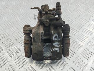 суппорт задний левый Nissan Almera N16 2005, 1.5 л., бензин, МКПП, красный, хетчбэк 5 дв.
