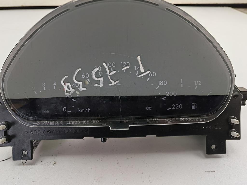 приборная панель Mercedes-Benz Vaneo W414 2002, 1.7 л., дизель, МКПП, чёрный, минивэн