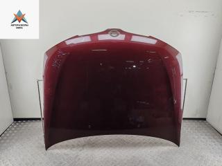 капот Nissan Almera N16 [рестайлинг] 2005, 1.5 л., бензин, МКПП, красный, хетчбэк 5 дв.