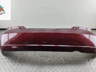 бампер задний Nissan Almera N16 [рестайлинг] 2005, красный, хетчбэк 5 дв., 85022BN700
