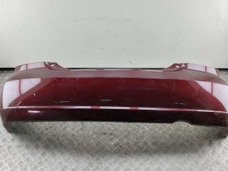 бампер задний Nissan Almera N16 [рестайлинг] 2005, красный, хетчбэк 5 дв., 85022BN700