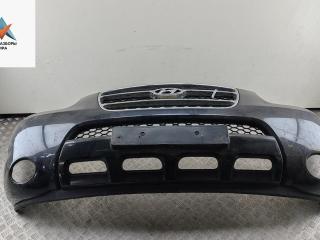 бампер передний Hyundai Santa Fe 2 поколение (CM) 2006, дизель, серый, внедорожник 5 дв., 865112E020