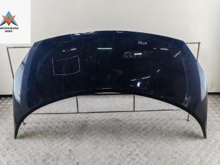 капот Renault Scenic 2 поколение [рестайлинг] 2006, 1.6 л., бензин, МКПП, синий, минивэн