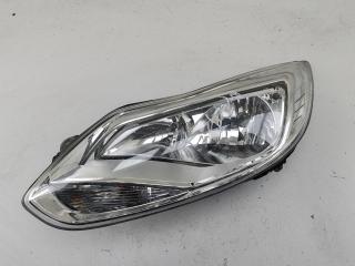 фара левая Ford Focus 3 поколение 2013, 1.0 л., бензин, МКПП, чёрный, хетчбэк 5 дв., BM5113W030AK