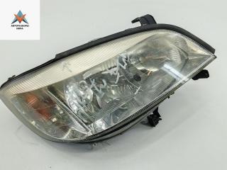 фара правая Opel Zafira 1 поколение (A) 2002, 2.2 л., бензин, МКПП, чёрный, минивэн, 90582022
