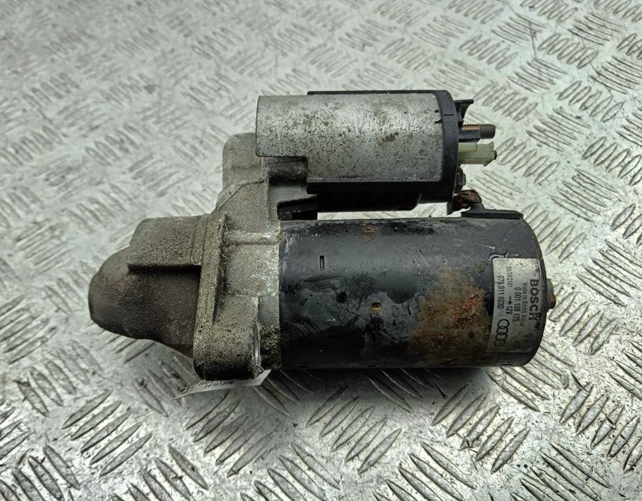 стартер Audi A6 C5 2002, 2.4 л., бензин, АКПП, чёрный, универсал, 078911023D, 0001108175