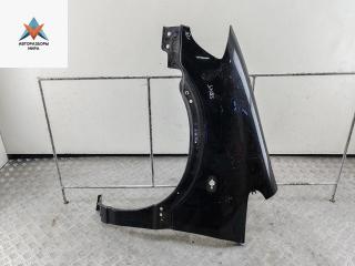 крыло переднее левое Opel Zafira 1 поколение (A) [рестайлинг] 2004, 1.8 л., бензин, МКПП, чёрный, минивэн
