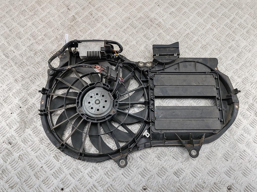 вентилятор радиатора Audi A4 B6 2004, 2.0 л., бензин, МКПП, чёрный, универсал, 870666M