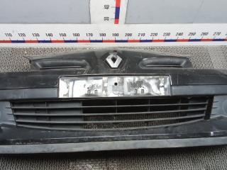 бампер передний Renault Clio 3 поколение 2008, 1.2 л., бензин, МКПП, хетчбэк 5 дв.