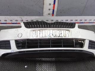 бампер передний Skoda Fabia 2 поколение (5J) [рестайлинг] 2010, 1.2 л., бензин, МКПП, хетчбэк 5 дв.