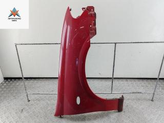 крыло переднее правое Nissan Almera N16 [рестайлинг] 2003, 1.5 л., бензин, МКПП, красный, хетчбэк 5 дв.
