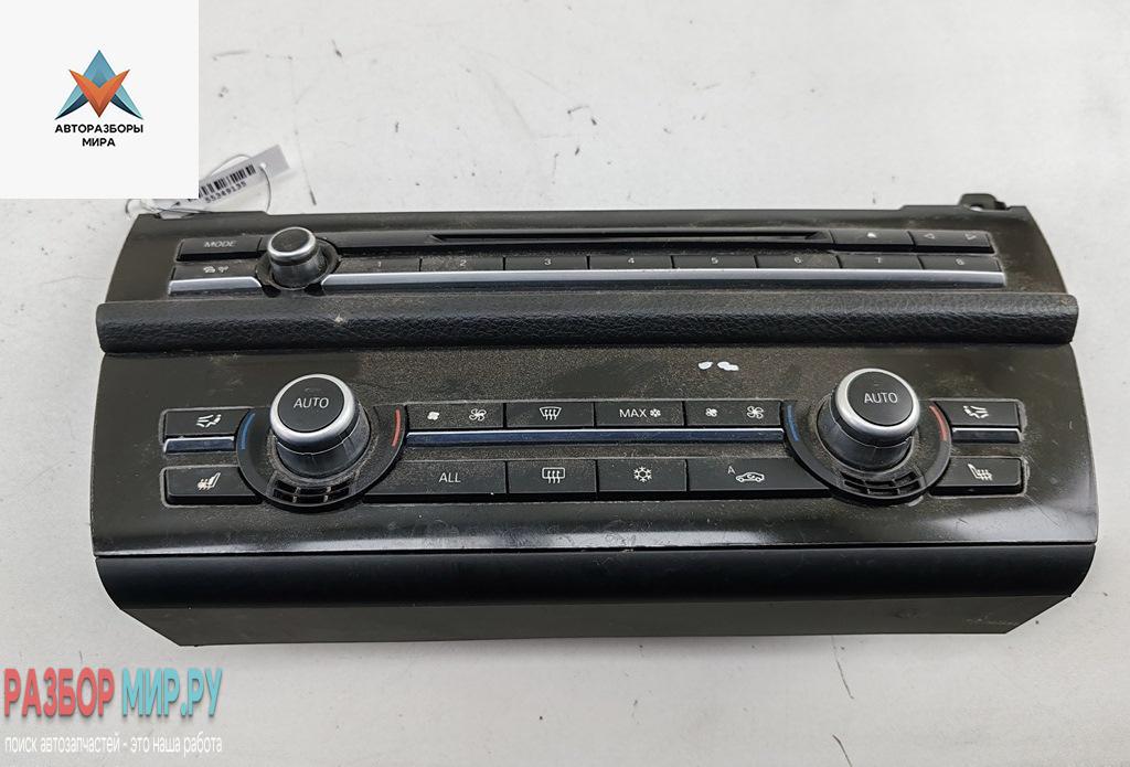 блок управления печки / климат-контроля BMW 5 серия F07/F10/F11 2011, 3.0 л., дизель, АКПП, серый, универсал, 9249697 - фото №1