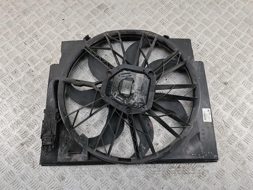 вентилятор радиатора BMW 5 E60/E61 2004, 2.5 л., дизель, АКПП, чёрный, универсал, 7789824