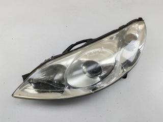 фара левая Peugeot 407 1 поколение 2007, 2.0 л., бензин, МКПП, серый, универсал, 9660236180