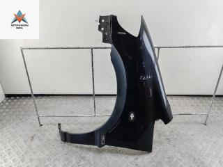 крыло переднее левое Opel Zafira 1 поколение (A) 2002, 2.2 л., бензин, МКПП, чёрный, минивэн