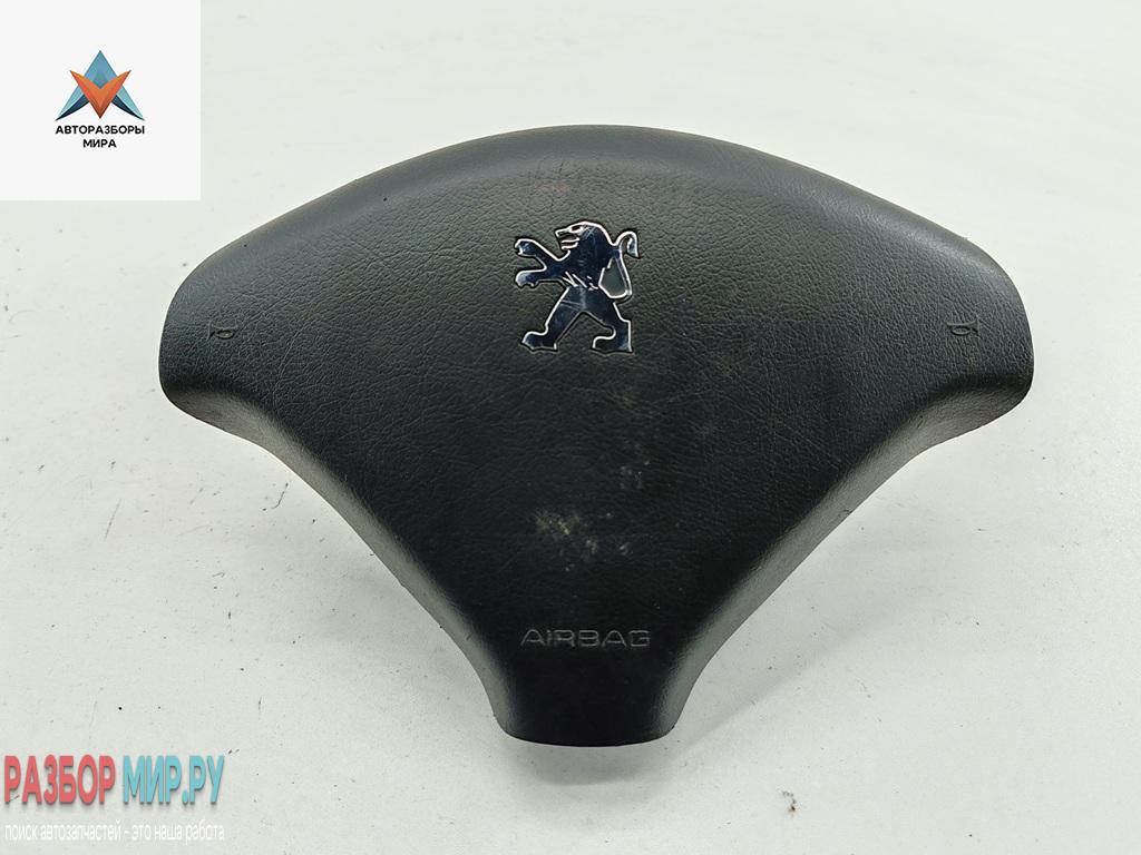 подушка безопасности водителя Peugeot 307 1 поколение 2003, 1.6 л., бензин, МКПП, красный, универсал, 96345028ZR - фото №1