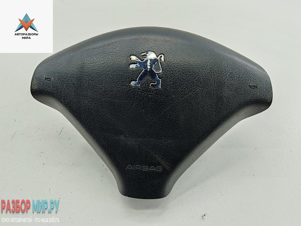 подушка безопасности водителя Peugeot 307 1 поколение 2002, 1.6 л., бензин, МКПП, серый, универсал, 96345028ZR - фото №1