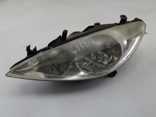 фара левая Peugeot 307 1 поколение 2002, 1.6 л., бензин, МКПП, серый, универсал, 9641615380