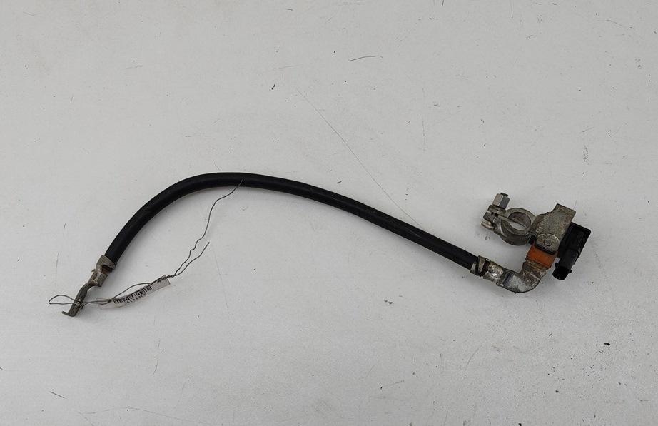 минусовой провод аккумулятора BMW X1 E84 2011, 2.0 л., дизель, АКПП, чёрный, внедорожник 5 дв., 7618677