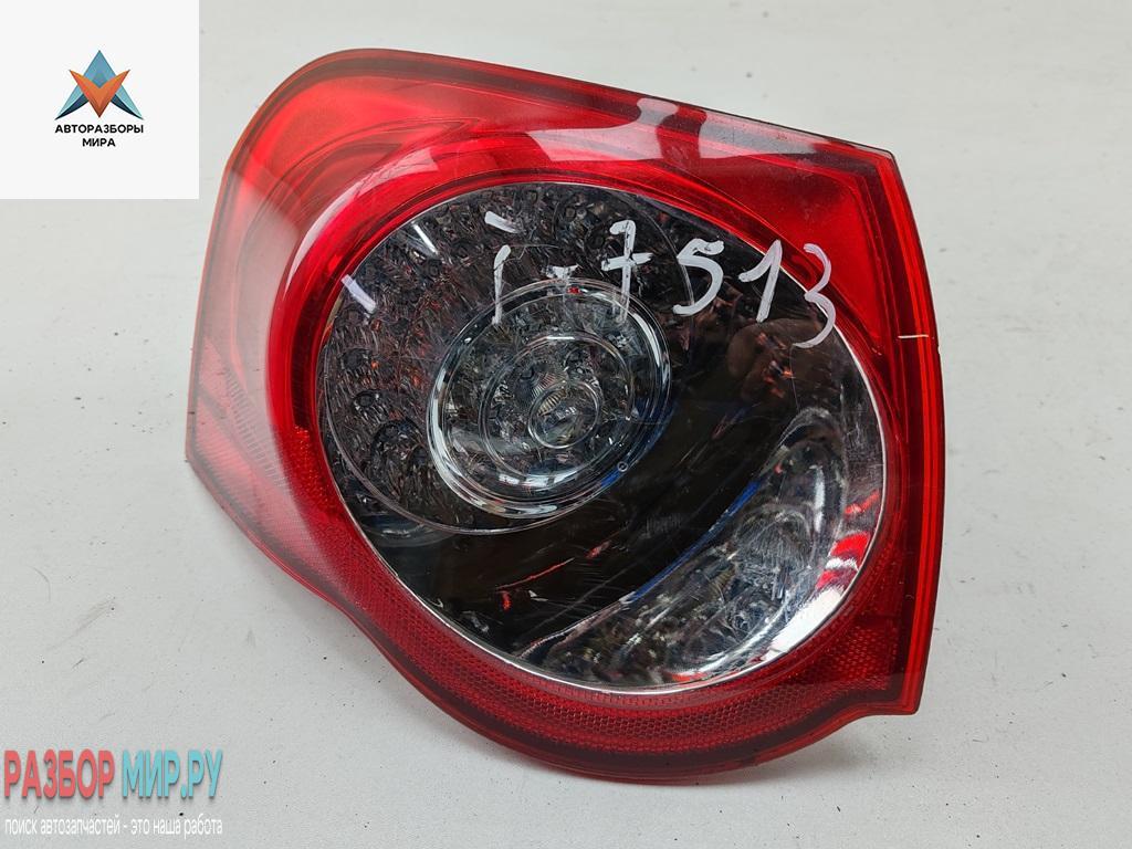 фонарь задний левый Volkswagen Passat B6 2007, 2.0 л., дизель, МКПП, чёрный, универсал, 08-441-1988L - фото №1