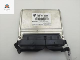 блок управления подвеской Volkswagen Touareg 1 поколение [рестайлинг] 2007, 5.0 л., дизель, АКПП, серый, внедорожник 5 дв., 7L0907553G