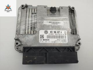 ЭБУ Volkswagen Tiguan 1 поколение 2008, 1.4 л., бензин, МКПП, белый, внедорожник 5 дв., 03C906027A