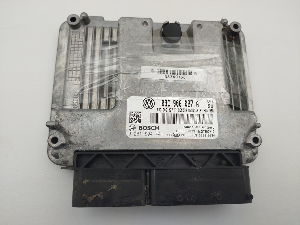 ЭБУ Volkswagen Tiguan 2008, 1.4 л., бензин, МКПП, белый, внедорожник 5 дв., 03C906027A