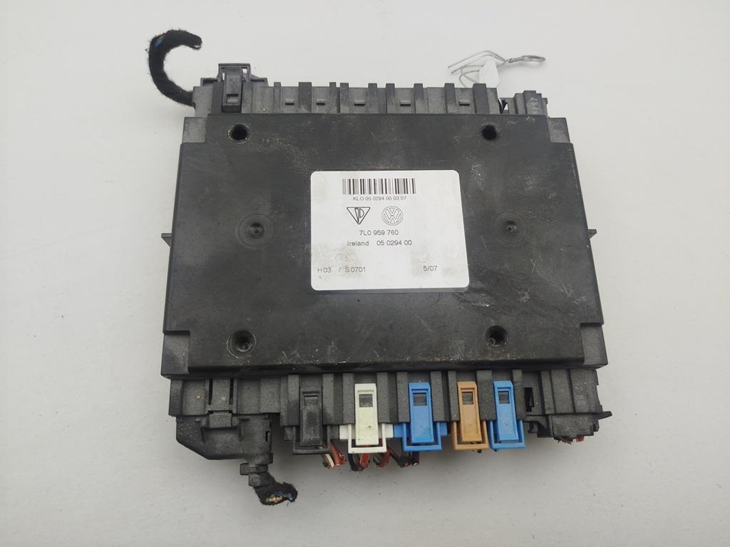 блок управления сиденьем Volkswagen Touareg 2007, 5.0 л., дизель, АКПП, серый, внедорожник 5 дв., 7L0959760