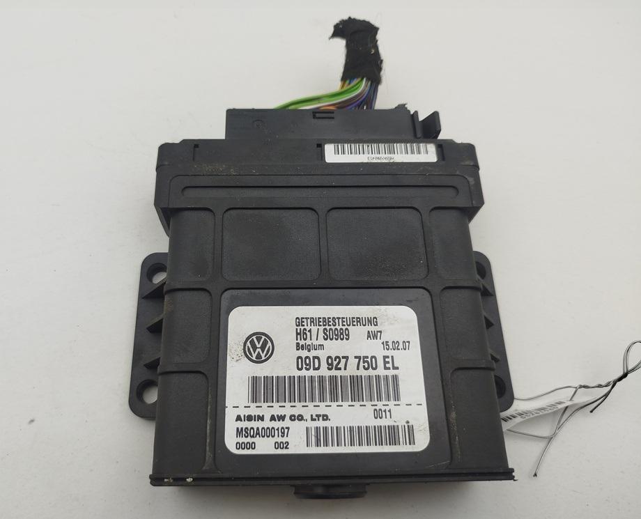 блок управления АКПП Volkswagen Touareg 2007, 5.0 л., дизель, АКПП, серый, внедорожник 5 дв., 09D927750EL