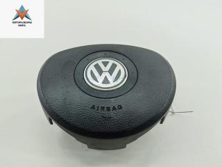 подушка безопасности водителя Volkswagen Touran 1 поколение 2003, 2.0 л., дизель, МКПП, серый, минивэн, 1T0880201A