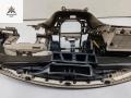 панель передняя салона (торпедо) Hyundai Santa Fe 2 поколение (CM) 2006, 2.2 л., дизель, МКПП, серый, внедорожник 5 дв. - фото №13