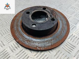 диск тормозной передний Audi 80 8A/B3 1989, 1.8 л., бензин, МКПП, серый, седан