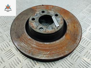 диск тормозной передний Audi A6 4F/C6 2006, 2.7 л., дизель, МКПП, чёрный, универсал