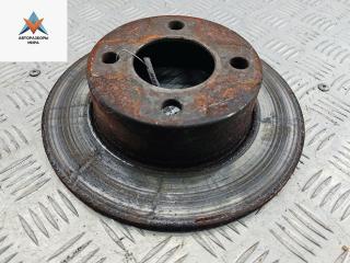 диск тормозной задний Audi 80 8C/B4 1993, 2.0 л., бензин, МКПП, зелёный, седан