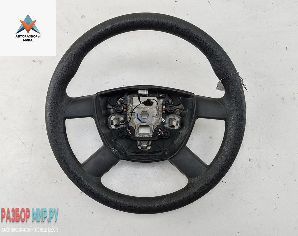 руль Ford Focus 2 поколение 2006, 1.6 л., i, бензин, МКПП, синий, универсал, 4M513600AJW - фото №1