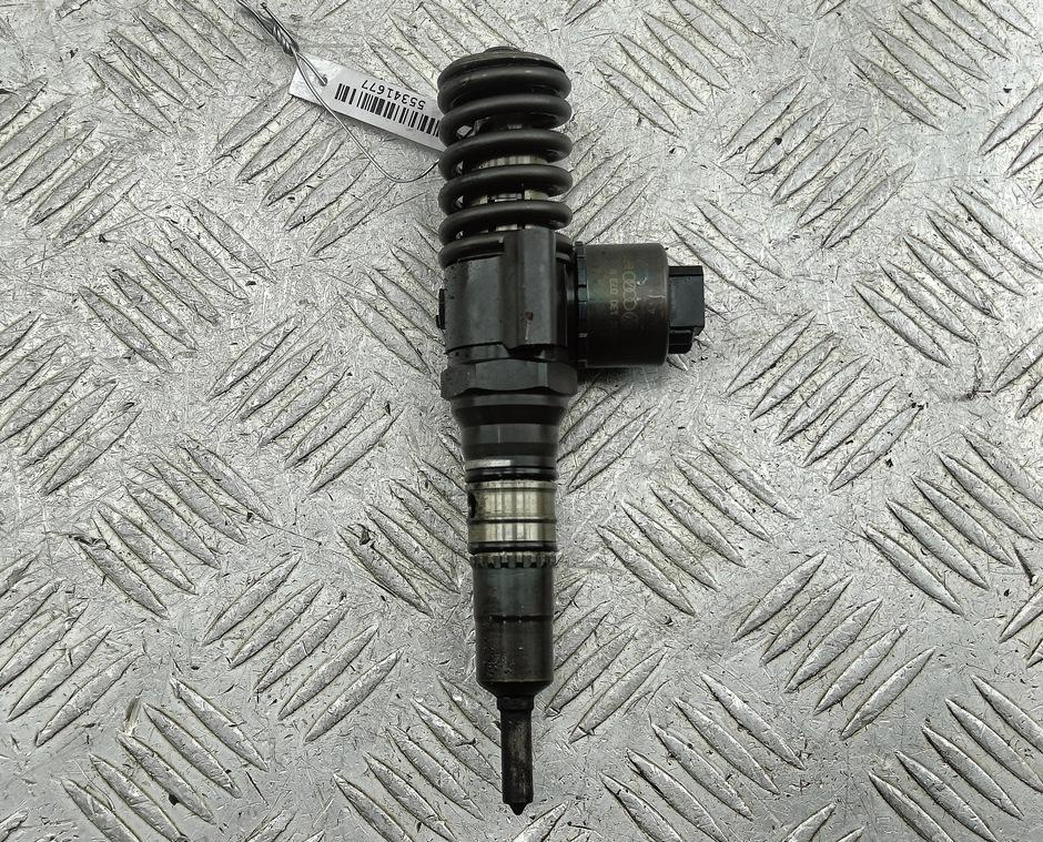 форсунка Volkswagen Touran 2004, 2.0 л., дизель, МКПП, синий, минивэн, 03G130073B, 0414720403