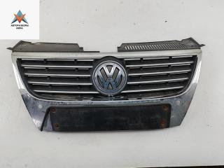 решетка радиатора Volkswagen Passat B6 2007, чёрный, универсал, 3CD853651B