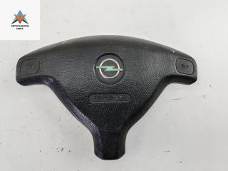 подушка безопасности водителя Opel Astra G 1998, 1.6 л., бензин, МКПП, белый, универсал, 90437771