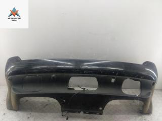 бампер задний BMW X5 E53 [рестайлинг] 2006, чёрный, внедорожник 5 дв.