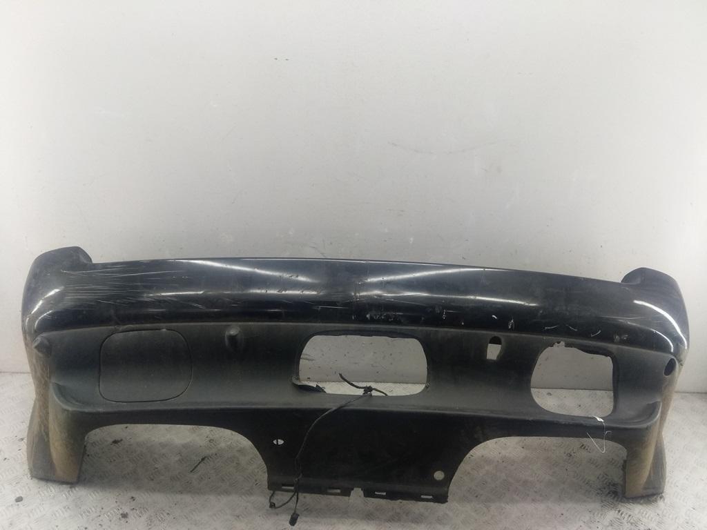 бампер задний BMW X5 E53 2006, чёрный, внедорожник 5 дв.