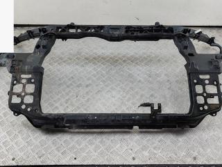 Рамка радиатора Hyundai Santa Fe 2 поколение (CM) 2006, 2.2 л., дизель, МКПП, серый, внедорожник 5 дв., 641012B