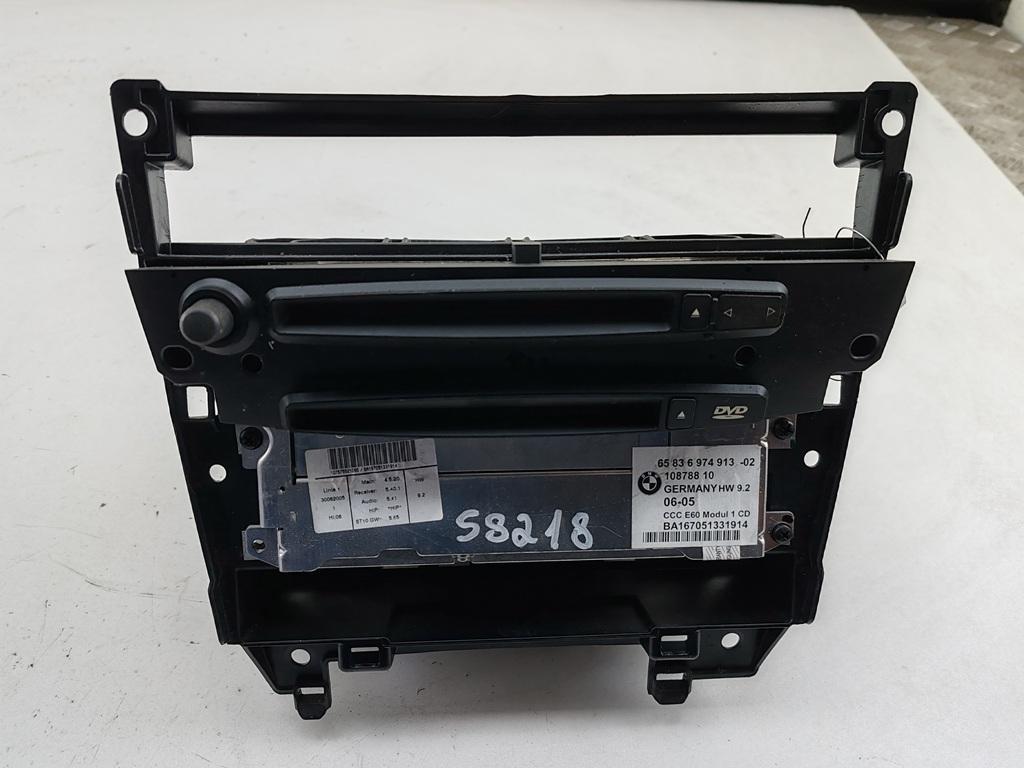магнитола BMW 5 E60/E61 2005, 2.5 л., бензин, АКПП, чёрный, седан, 6974913