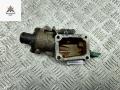корпус термостата Peugeot 307 1 поколение 2002, 1.6 л., бензин, МКПП, серый, универсал, 9639913980 - фото №2